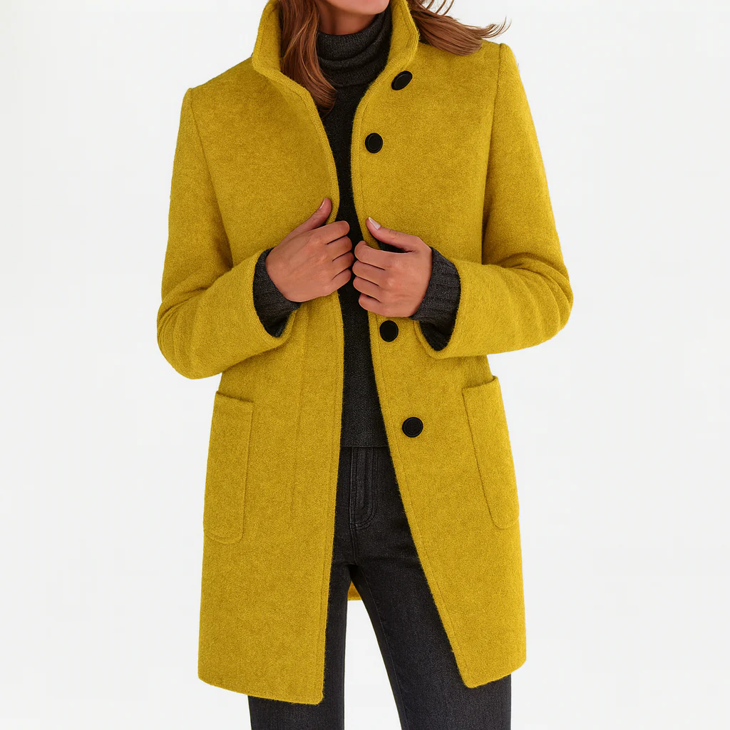 MAYA | Classic trench coat with straight cut