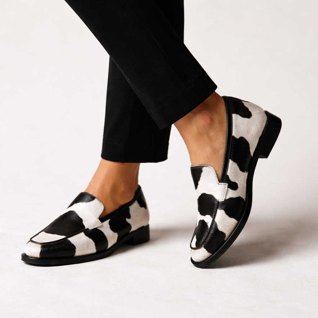 MELLE | Smooth-finish loafers with a classic silhouette