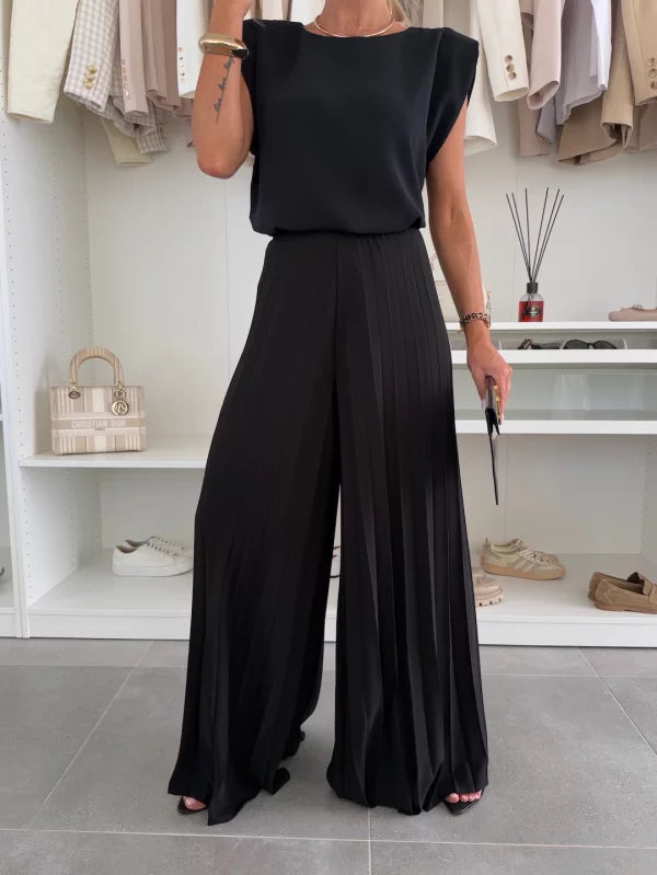 VERA | Flowing set with soft-drape top
