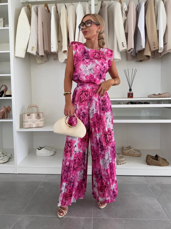 VERA | Flowing set with soft-drape top