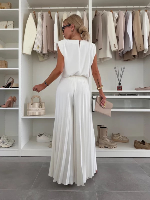 VERA | Flowing set with soft-drape top