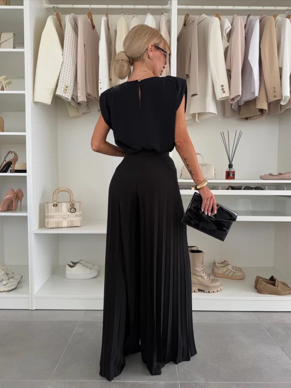 VERA | Flowing set with soft-drape top