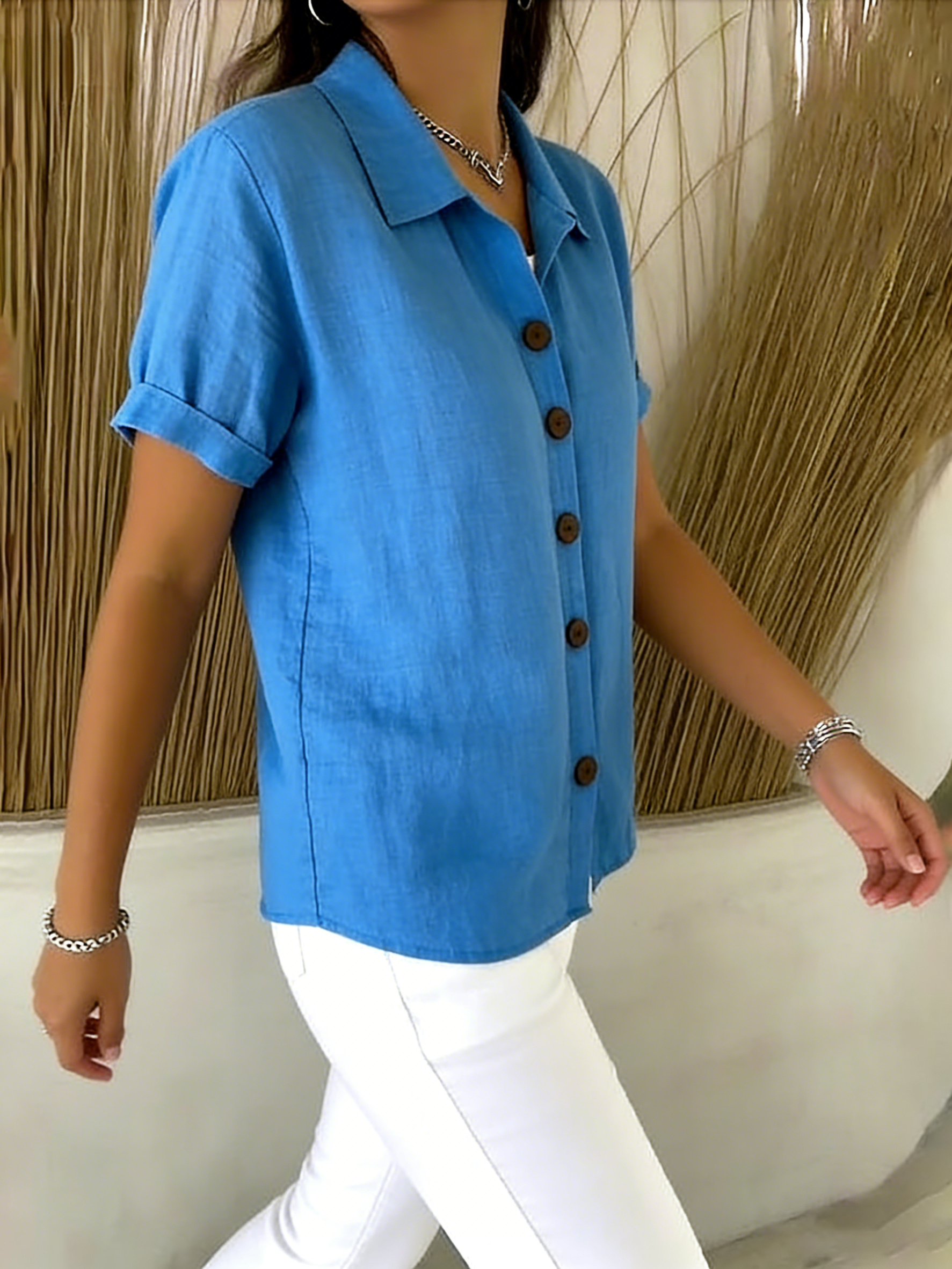 HARPER | Button-up shirt for weekend and summer wear
