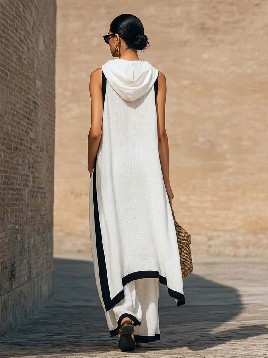 EDEN | Relaxed two-piece with wide-cut pants