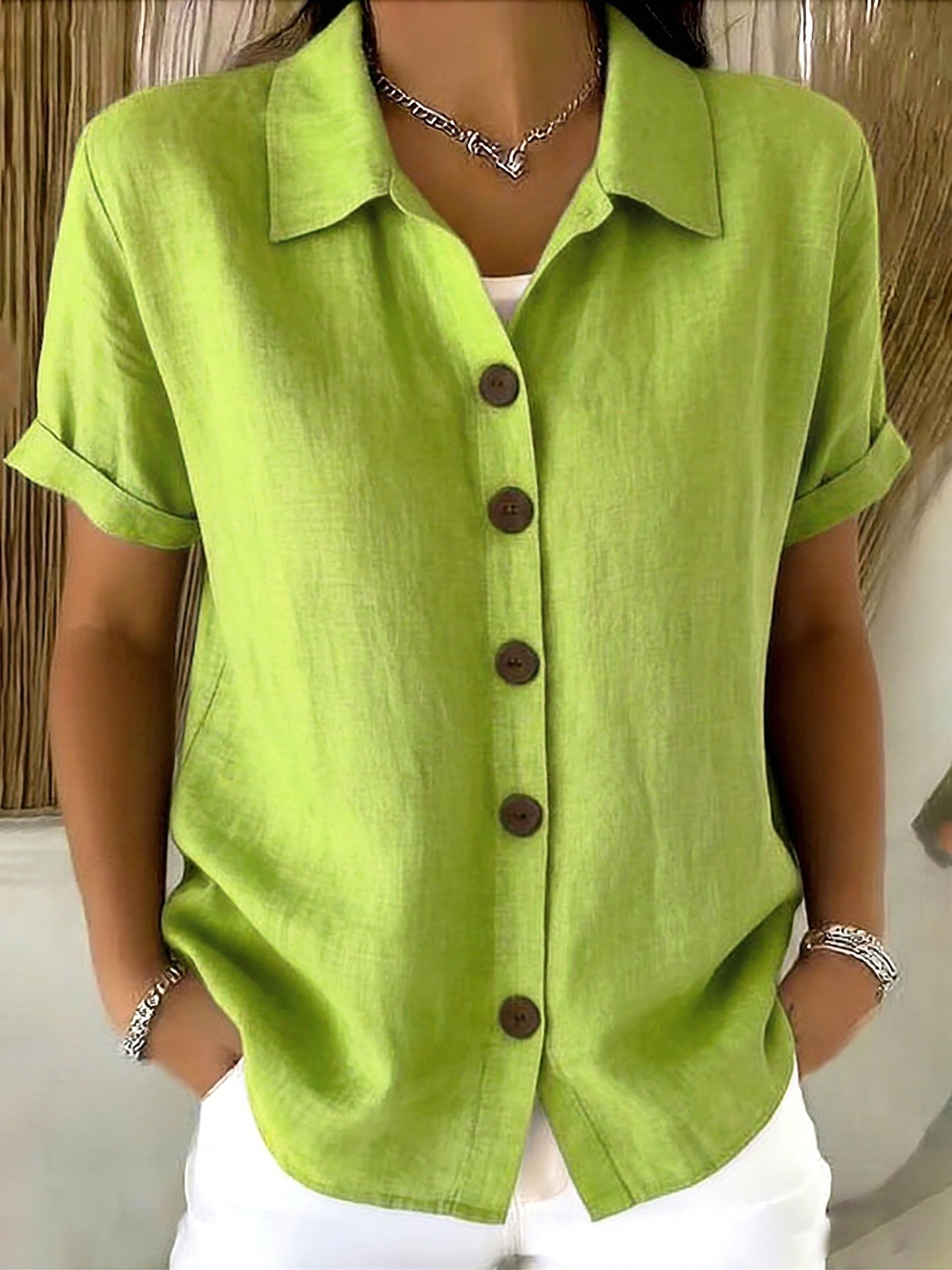 HARPER | Button-up shirt for weekend and summer wear