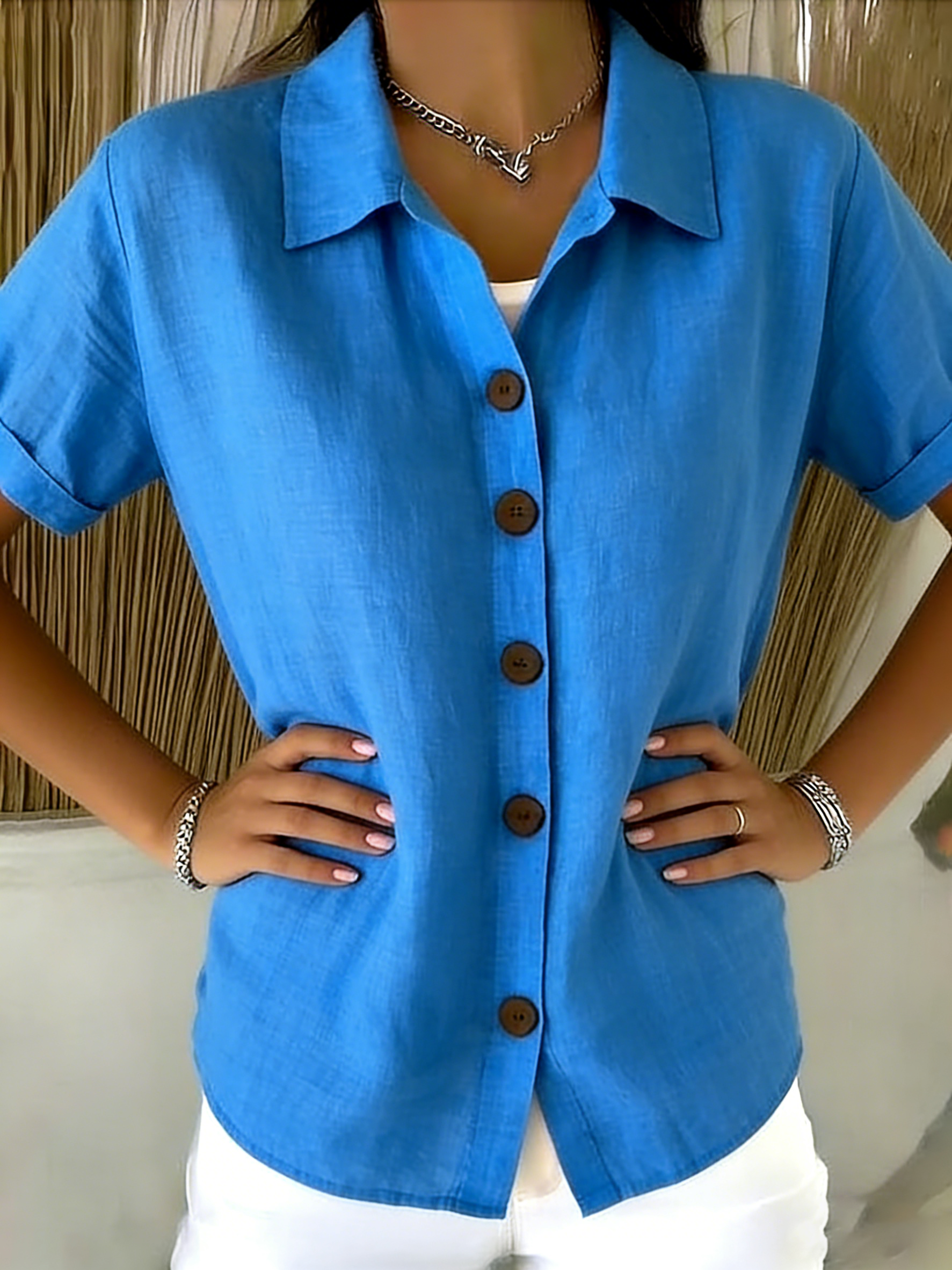 HARPER | Button-up shirt for weekend and summer wear