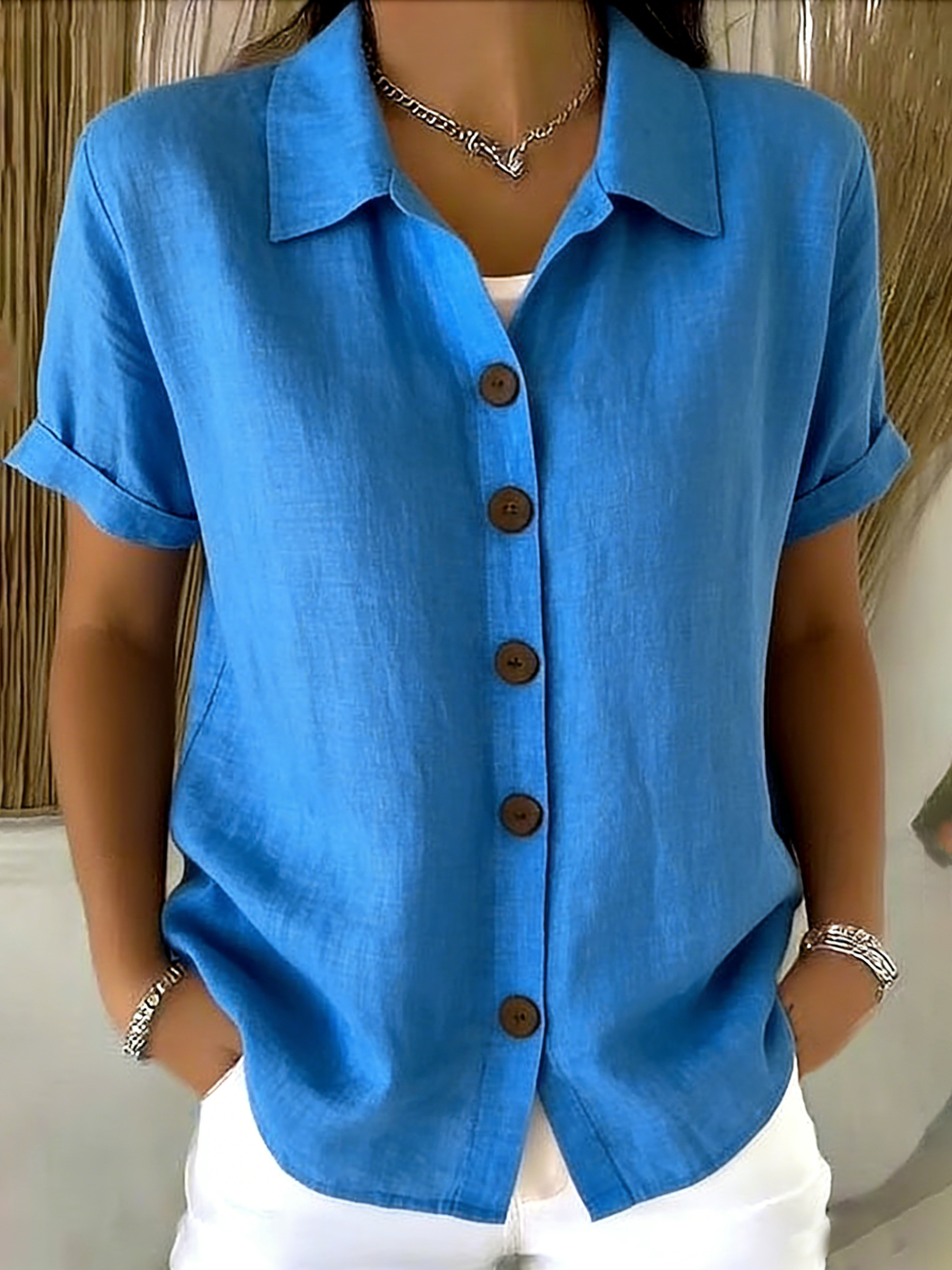 HARPER | Button-up shirt for weekend and summer wear