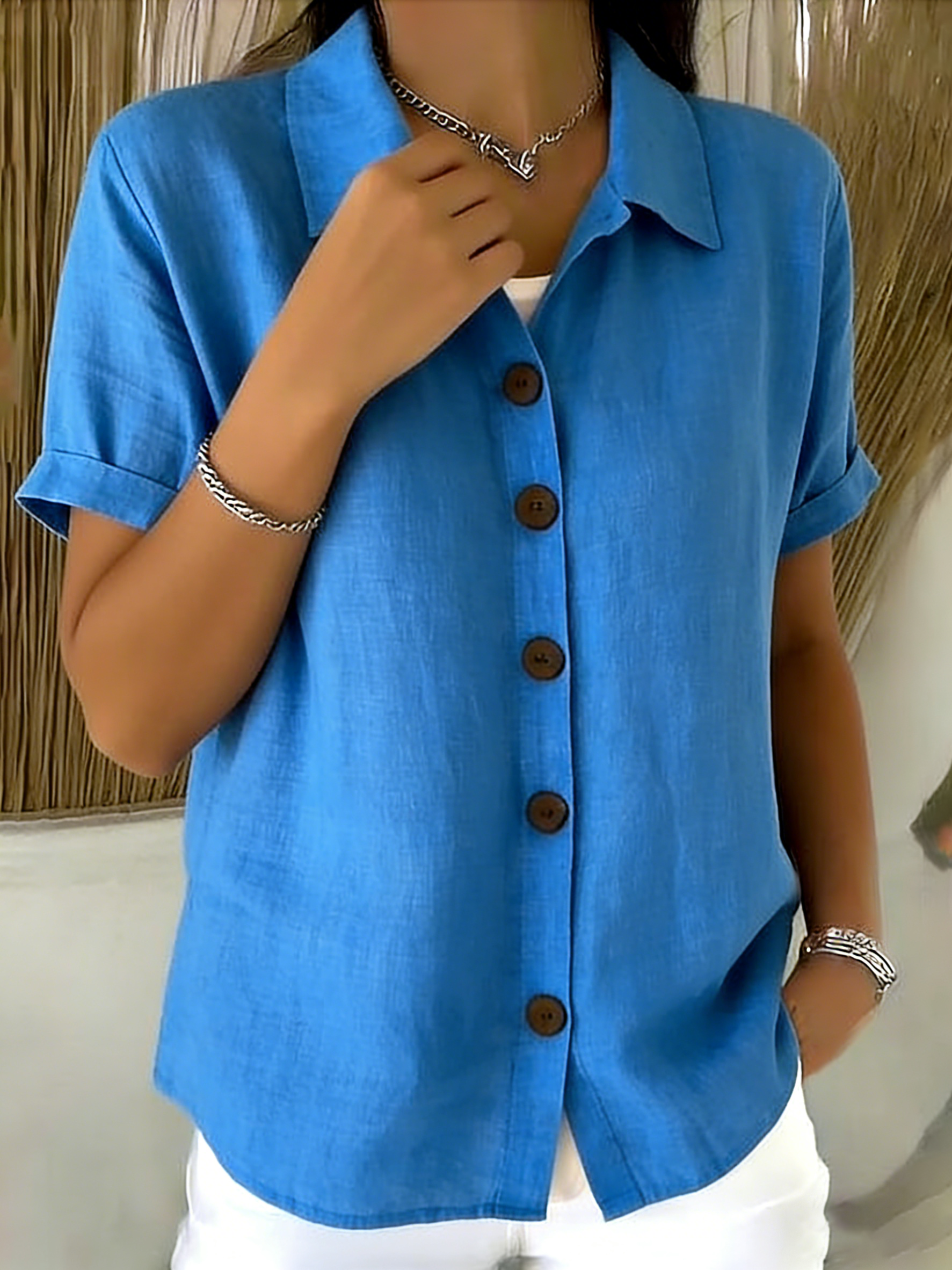 HARPER | Button-up shirt for weekend and summer wear