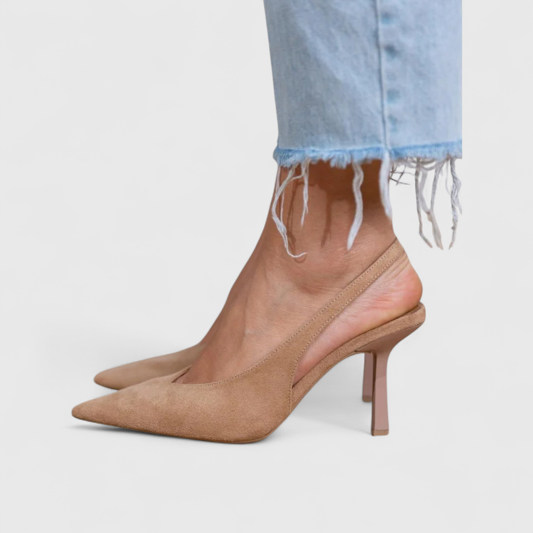 BELLA | Pointed-toe stiletto heels with slingback