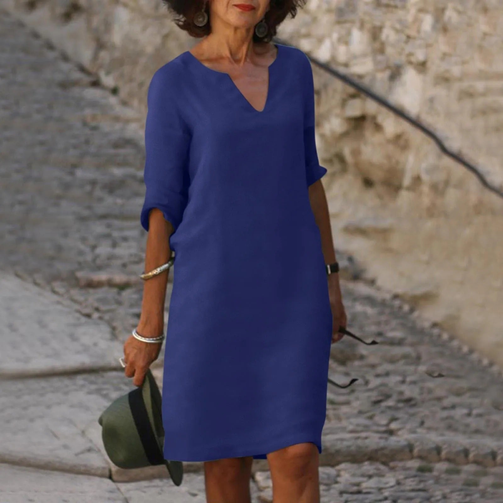 ELENA | Soft-fabric A-line summer dress